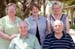 Wood family reunion in Bundoora 2007: barb-marg-betty-ed-john